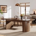 thumbnail image 3 of Tribesigns Long Dining Table,  78.7" Farmhouse Rectangular Kitchen Table for 6-8 People, 3 of 5