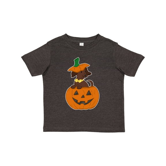 Inktastic Halloween Dachshund in Pumpkin Boys or Girls Toddler T-Shirt