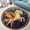 Pegasus, variant on Circle Area Rug, Cat UFO Washable Non-Slip Floor Carpet, Soft Rug for Living Room Bedroom Decor 24 Inch