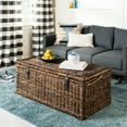 thumbnail image 2 of Happimess Caden Wicker Storage Trunk, 2 of 11