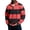 Tops-193Watermelon Red, variant on LEKWK Shirts for Men Striped Waffle-Knit Texture Long Sleeve Shirts Lapel Collar Casual Shirts Vintage Preppy Style Rugby Golf Casual Tops