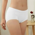 thumbnail image 2 of Prolriy Panties for Women, Women's Three Midwaist of -Side Underwear Layer Widened Underwear Version Womens Underwear White, 2 of 9