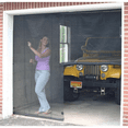 thumbnail image 3 of 9 ft. x 7 ft. Roll-Up Garage Door Screen Easy Install with Hook and Loop, 3 of 6