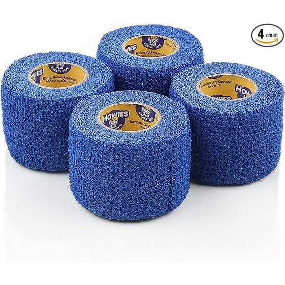 Howies Hockey Tape - Pro and Stretch Grip Hockey Tape (4 Pack)
