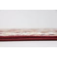 thumbnail image 5 of Rugs.com Rabia Collection Rug – 10' Round Burgundy Low Rug Perfect For Kitchens, Dining Rooms, 5 of 8