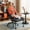 Black, variant on Pinmoco Cross Legged Office Chair, Kneeling & Criss Cross Swivel Desk Chair with Full Lumbar Support, 360° Rotating Footrest, Ergonomic Cloud  ADHD Chair for Home Office, Pink