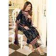 thumbnail image 4 of Stylish Pakistani Designer Shalwar Kameez Dress Sewn Indian Trouser Pant Suits ( Blue, XXL - 46 ), 4 of 6