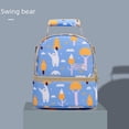 thumbnail image 4 of Bolsa aislante, bolsa trasera para leche, mochila para almacenar leche, bolsa para el almuerzo, mochila de doble capa para leche materna, biberón, bolsa refrigerada para mantener fresca la leche, 4 of 5