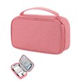 thumbnail image 1 of Poche de Rangement Grande Capacité en Maille avec Poignée Sangle Câble de Données Disque Dur Pochette de Rangement Fournitures Domestiques Pièces Numériques Transport, 1 of 7