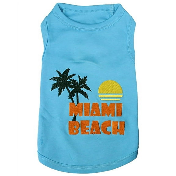 Parisian Pet Dog Clothes MIAMI BEACH T-Shirt