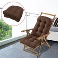 thumbnail image 2 of geerera Indoor/Outdoor Rocking Chair Cushion Set of 2, Waterproof Weather Resistant Patio&High Back Chair Cushions with Ties,Thicken Garden Furniture Chair Pads Replacement, 2 of 8