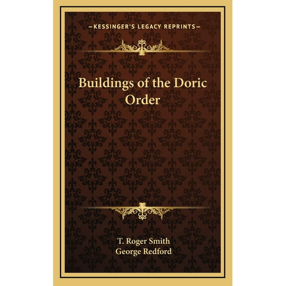 Buildings of the Doric Order (Hardcover)