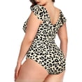 thumbnail image 3 of Womens One Piece Swimsuits Tummy Control Swim Dress Modest Swim Skirt Bathing Suit Mesh Swimwear 2025, 3 of 5