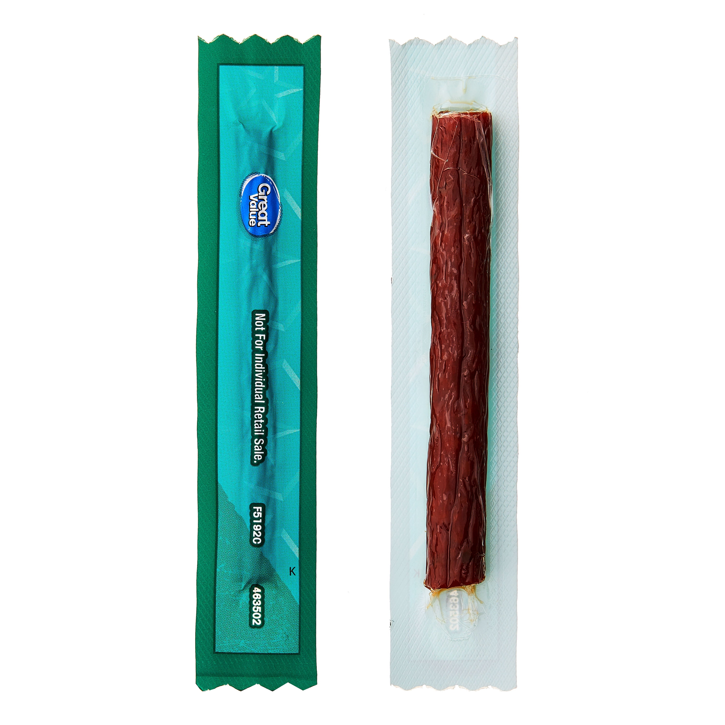 Great Value Original Snack Meat Sticks, 100 Count, 0.28 oz