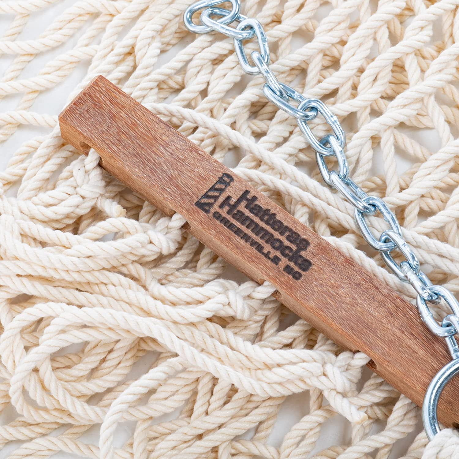 DURACORD® Deluxe Rope Hammock - Oatmeal