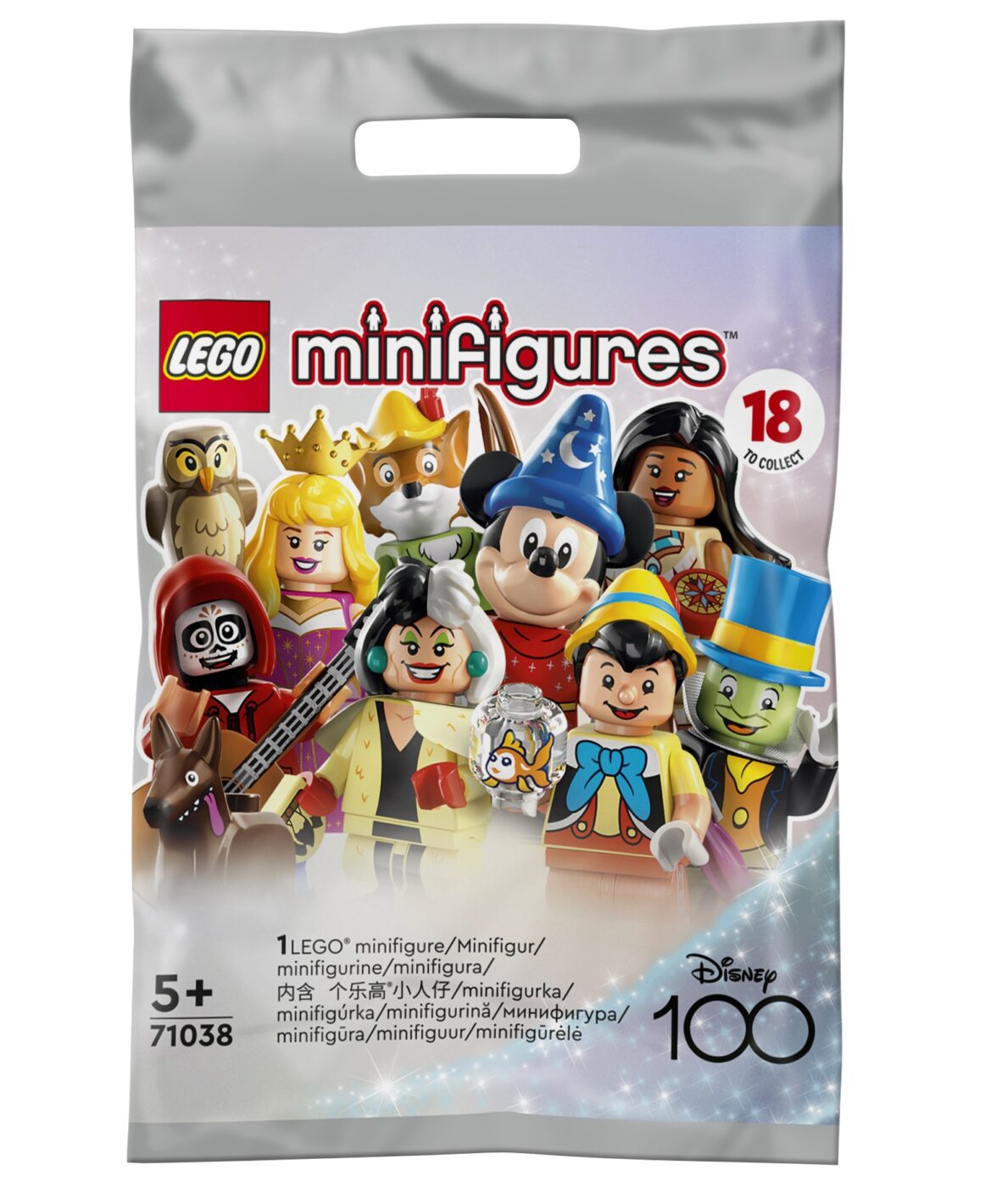 LEGO Disney 100 71038 Limited Edition Collectible Minifigures, Stitch 