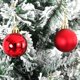 thumbnail image 4 of Emopeak 24 Piezas Adornos de Bolas de Navidad para Árbol de Navidad - Decoraciones de Árbol de Navidad Inastillables Bola Colgante para Decoración de Fiestas de Bodas (Rojo, 2,5"-6,2 CM), 4 of 4