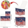 thumbnail image 3 of Huluwajiuyeye Boîtes Patriotiques Fête de l'Indépendance Boîtes Patriotiques et Rayures Bonbons 6 Pcs Boîtes de Fête Portables Boîtes de Rangement Colorées pour Réunion de Famille Petit Houx en Papier pour Emballage en Aluminium, 3 of 7
