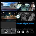 thumbnail image 4 of Vadktai Dual Front & Rear Facing Lens Suction Cup Dash Camera, Power Adapter and USB cable for most Cars, Trucks and SUV’s, 4 of 8