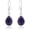 Blue, variant on Silver Dangle Earrings Turquoise Natural Gemstone 925 Sterling Handmade Jewelry