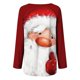 thumbnail image 5 of Blusas Navideñas Para Mujer Blusas de Manga Larga Camisas Tipo Túnica Informales Con Cuello Redondo Odeerbi ODB183136, 5 of 5