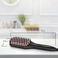Remington Pro Pearl Ceramic Hair Straightening Brush, Purple