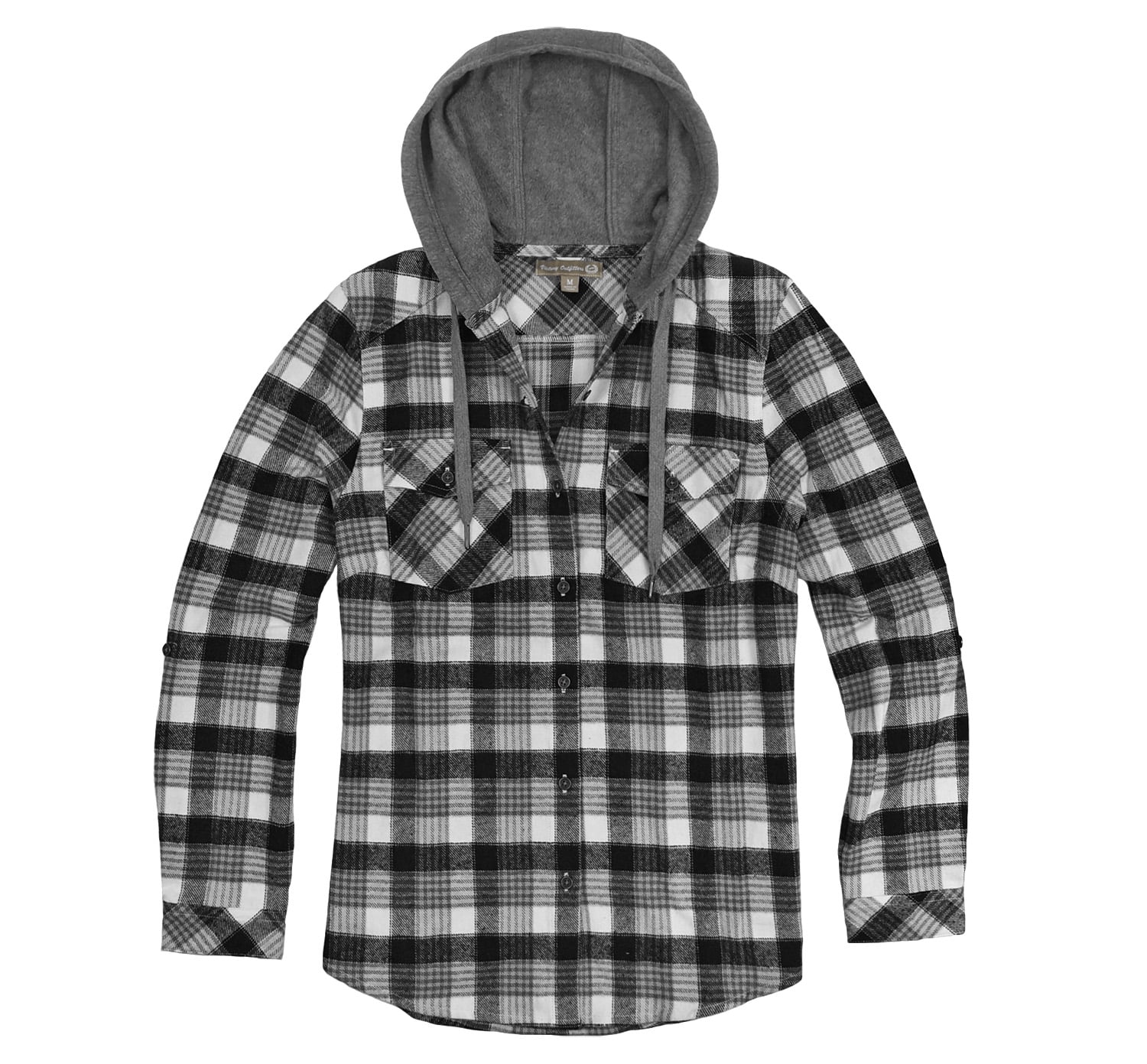 Womens Flannel Hoodie
