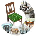 thumbnail image 7 of Fuzoiu Happy St. Patrick's Day Print Square Cushion Cover,Couch Cushion Covers, Stretch Seat Slipcover for Dining Chairs, Banquets, and Home Decor-Four Pieces, 7 of 7