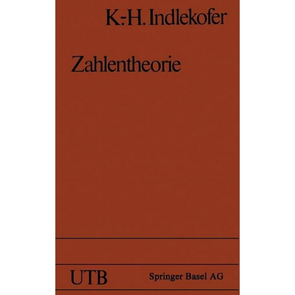 Uni-Taschenbücher Zahlentheorie: Eine Einführung, (Paperback)