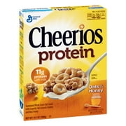 Cheerios Protein Oats and Honey Breakfast Cereal, 14 oz