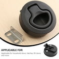 thumbnail image 4 of 4pcs Door Locks ABS Door Knobs Anti- Reinforced Safety Door Locks, 4 of 6