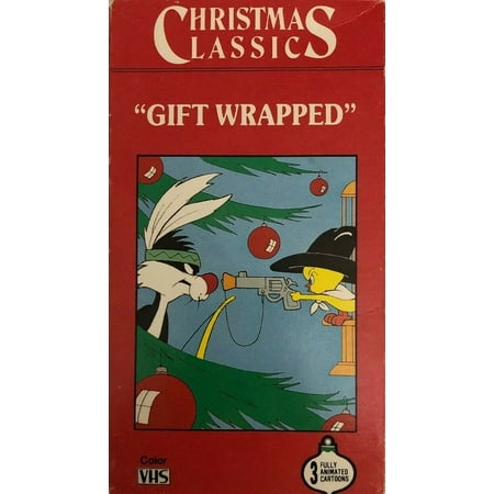 Ollies Christmas Hours Christmas Classics Gift Wrapped(VHS 1990)TESTED-SUPER RARE VINTAGE-SHIPS N 24 HR ()