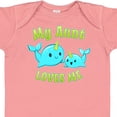 thumbnail image 4 of Inktastic My Aunt Loves Me Cute Narwhal Boys or Girls Baby Bodysuit, 4 of 5