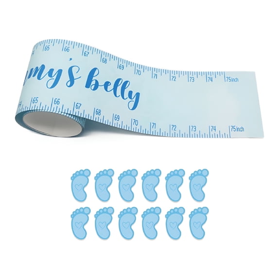 BESTSKY How Big is Mommy's Belly? Fun Baby-Shower Game,Gender Neutral