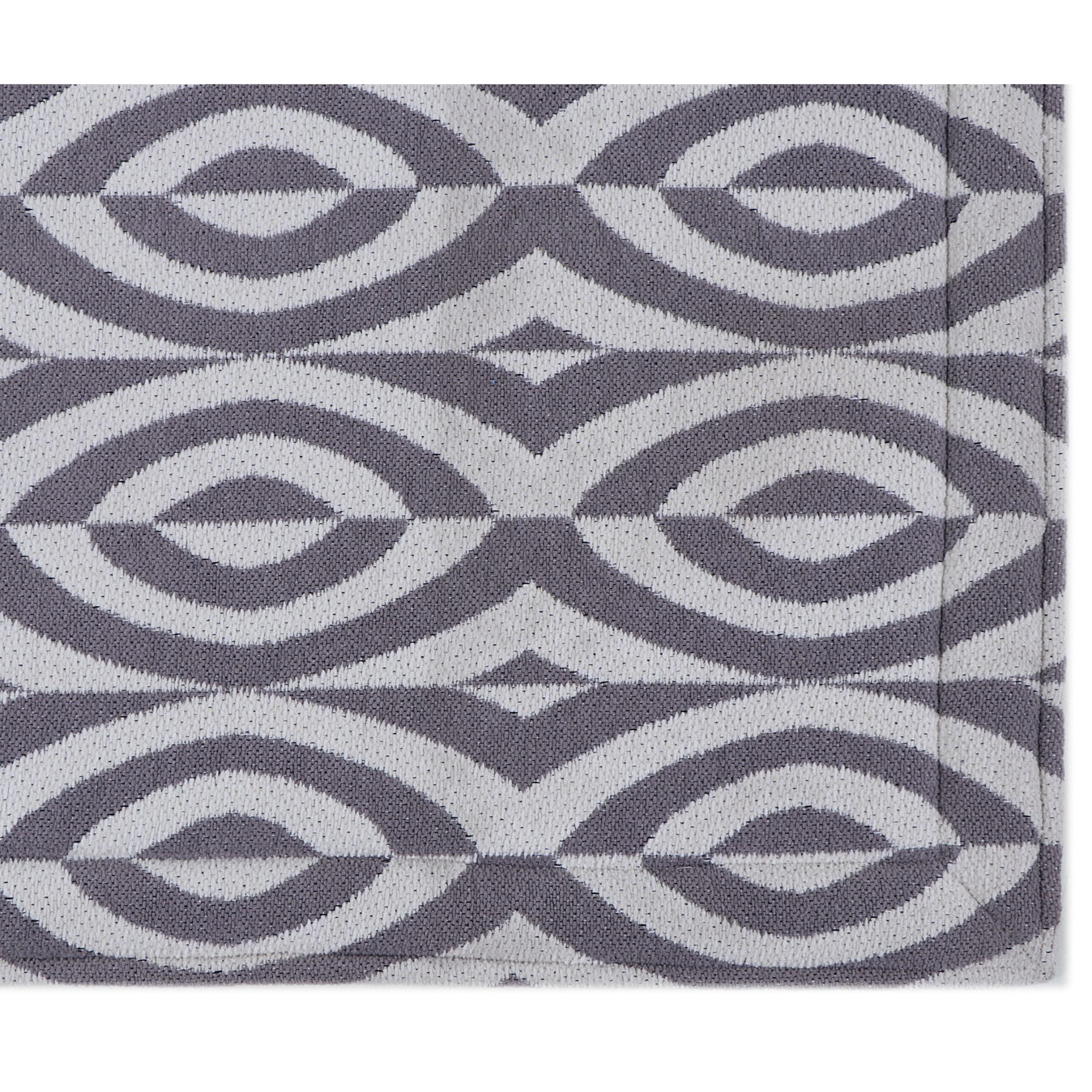 Rugsmith Gray Machine Woven Nym Anti-Fatigue Kitchen Mat, 20" x 36"