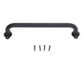 thumbnail image 2 of Poignée de Porte de Grange, Poignée de Porte en Acier au Carbone Anti-Rouille Conception en Sergé Pratique pour Porte d'Armoire pour Porte de Garage pour Porte en Bois, 2 of 8