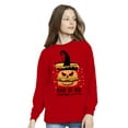 thumbnail image 3 of Awkward Styles Halloween Youth Sweatshirt for Boys Girls Hamburger Crewneck Tee for Kids, 3 of 5