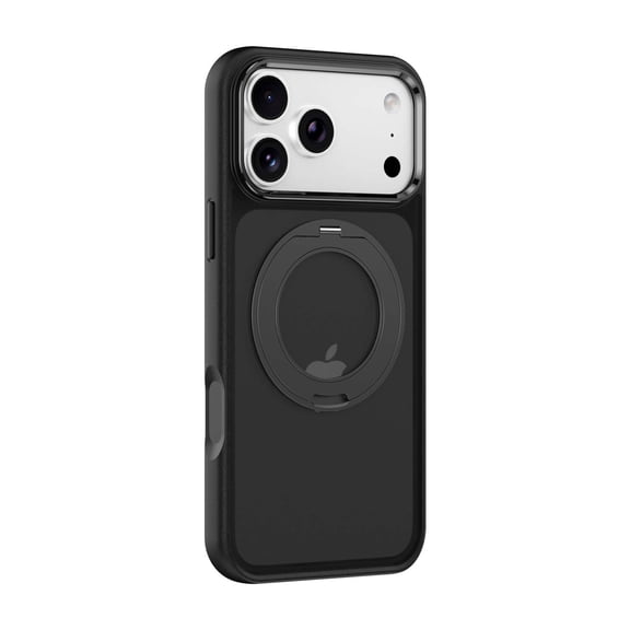 Mynvo Case for iPhone 18 Pro Max with Ring Stand, Support Wireless Charging Lightweight Non-Slip Phone Case with Camera Lens Protection Shockproof Matte Back Cover