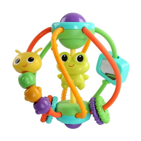 Bright Starts Clack & Slide Activity Ball Toy