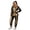 Gold#9527, variant on BOOMNY Halloween Womens Jumpsuit Gothic Hallowmas Skeleton Graphic Long Sleeve Hooded Pjs Jumpsuit Cozy Warm Loungewear Homewear