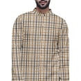 thumbnail image 4 of Atasi Long Sleeve Kurta Printed Button Down Asymmetric Designer Kurta For Boys, 4 of 5