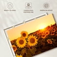 thumbnail image 6 of Elephant Stock Sunflower Field Sunset Wall Art - Horizontal Canvas Wall Art - Living Room Wall Decor - Nature Canvas - Yellow And Green Decor - 48" x 32", 6 of 8