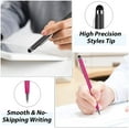 thumbnail image 3 of 15 Pieces Stylus Pens for Touch Screens Universal 2 in 1 Capacitive Stylus Ballpoint Pen Fine Tip Stylus Metal Pens Multi-Color Stylus Pen for Touch-Screen Phone Tablet Devices (Classic Colors), 3 of 4