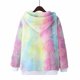 thumbnail image 3 of Gibobby Sudadera en Ligero y calientito Ladies Winter Sweatshirt Jumper Pullover Hoodie Warm Top Women Tie Dye Encapuched Women's Hoodies & Sudaderas （Multicolor， XL), 3 of 4
