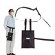 thumbnail image 2 of Bolsa de drenaje de Pierna para colgar en la cintura Correas reforzadas Correa de hombro ajustable 2000ml cuadrado jinwen bolsas de orina, 2 of 7