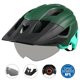thumbnail image 1 of Casco de Mountain Bike con Visera Desmontable Gafas Desmontables Casco de Ciclismo Ultraligero Ajustable para MTB Hombres Mujeres Casco de Seguridad para Deportes al Aire Libre, 1 of 6