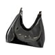 thumbnail image 5 of Bolso de hombro para mujer, de piel sintética, versátil, con cremallera, tipo bandolera. Negro, 5 of 9