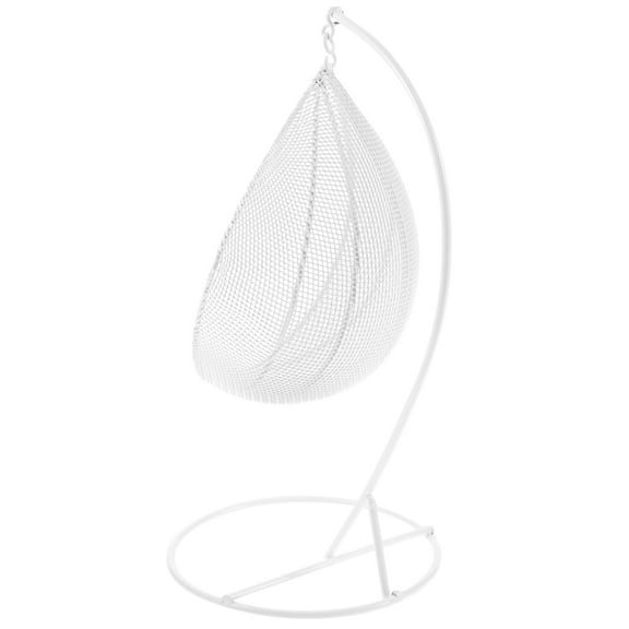 GOOHOCHY Pink Mini Hanging Chair for Kids Play Iron Material Develops Cognitive Skills and Spatial Thinking 6.3 Inches