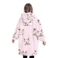 thumbnail image 2 of goowrom Pyjama pour Enfants Couverture Animale Réversible à Capuche Tenue d'Intérieur, 2 of 9