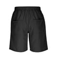 thumbnail image 5 of Havenre Mens Cargo Shorts Lightweight Stretch Hiking Shorts Casual Athletic Work Shorts Drawstring Elastic Waistband Shorts with Multi-Pockets Black S, 5 of 6